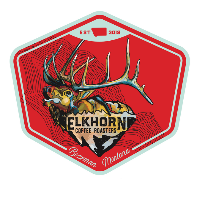 Elkhorn Logo Sticker